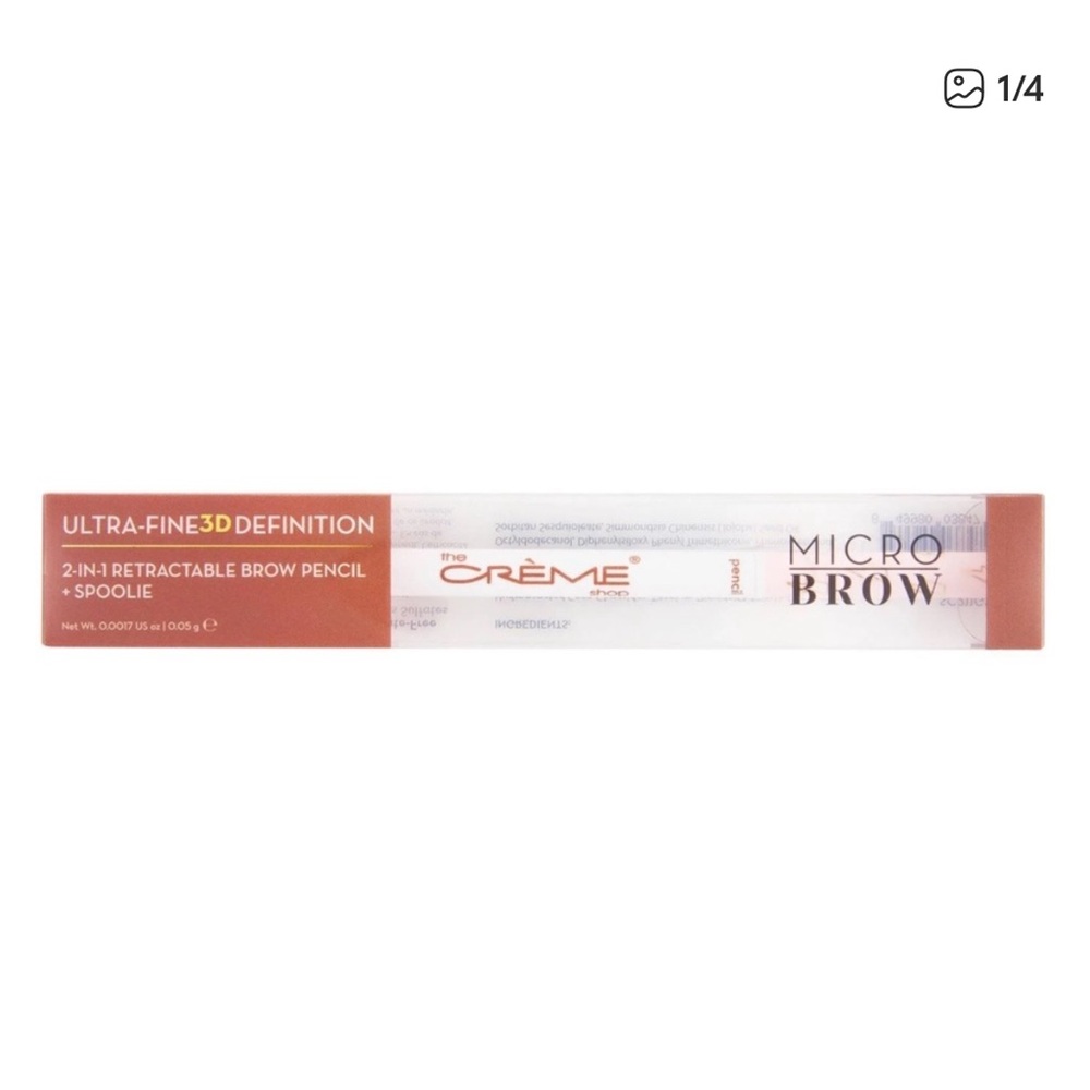 New! The Crème Shop Micro Brow Pencil - Auburn